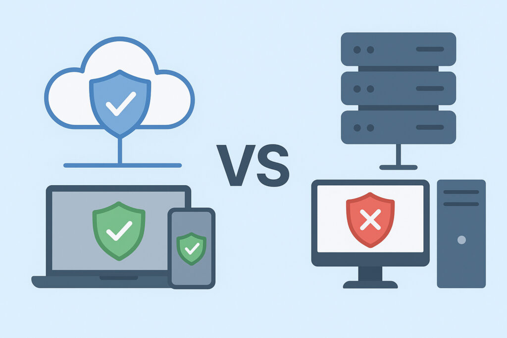 Cloud-Managed Endpoint Security vs. On-Premise: Pros and Cons