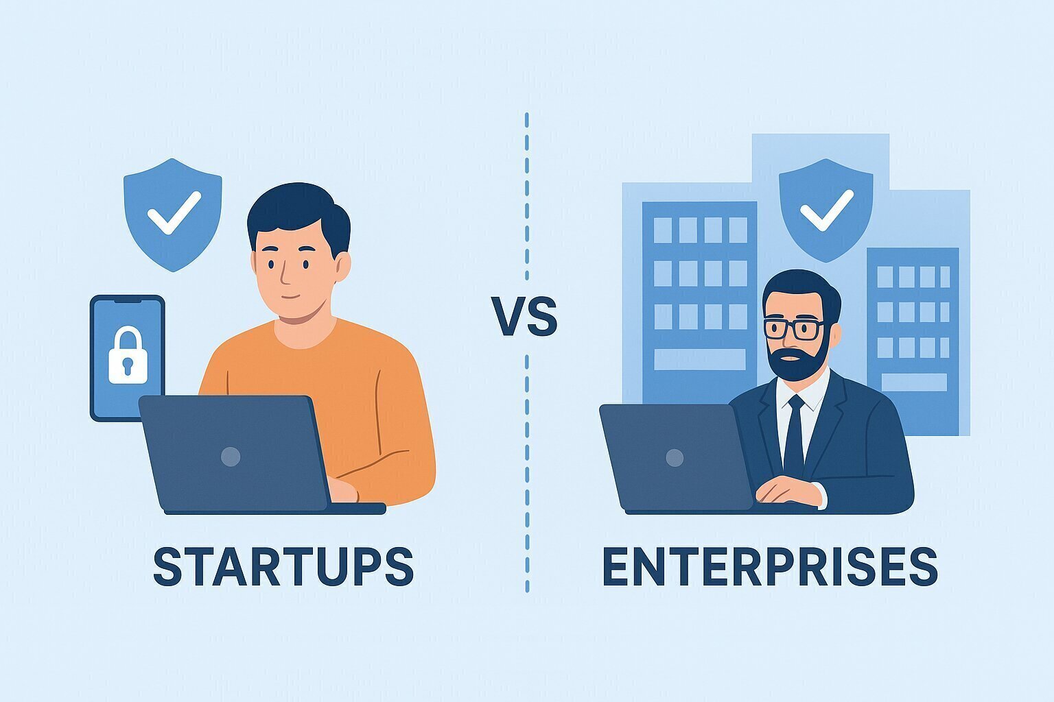Endpoint Security for Startups vs. Enterprises: Key Differences - LeakVigil