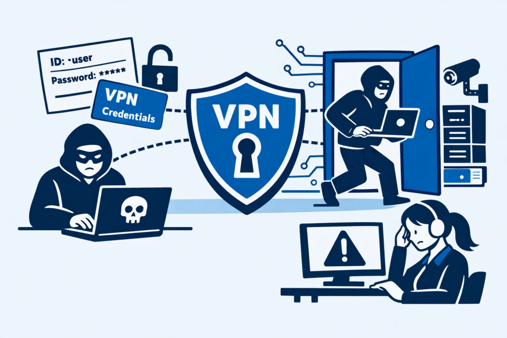 Leaked VPN Credentials: Gateway to Your Entire Network